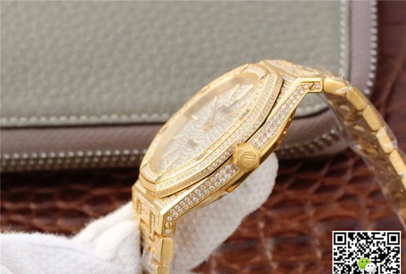 Audemars Piguet Royal Oak 67652OR.ZZ.1265OR.01 Yellow Gold 1:1 Best Edition Replica Watch Swiss ETA3120